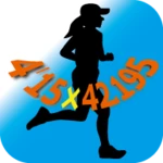 Logo of Calculator for Runners android Application 